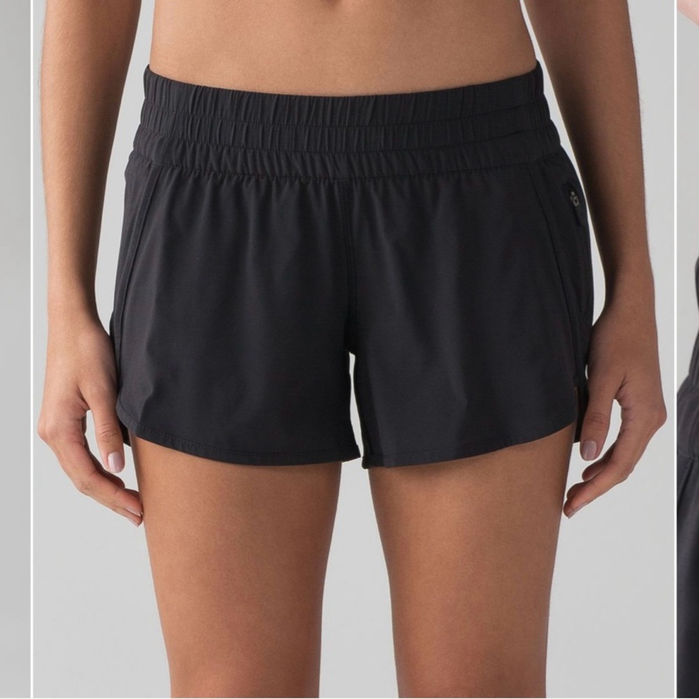 Lululemon Tracker Short V | *4” Inseam | SIZE 4 | Black